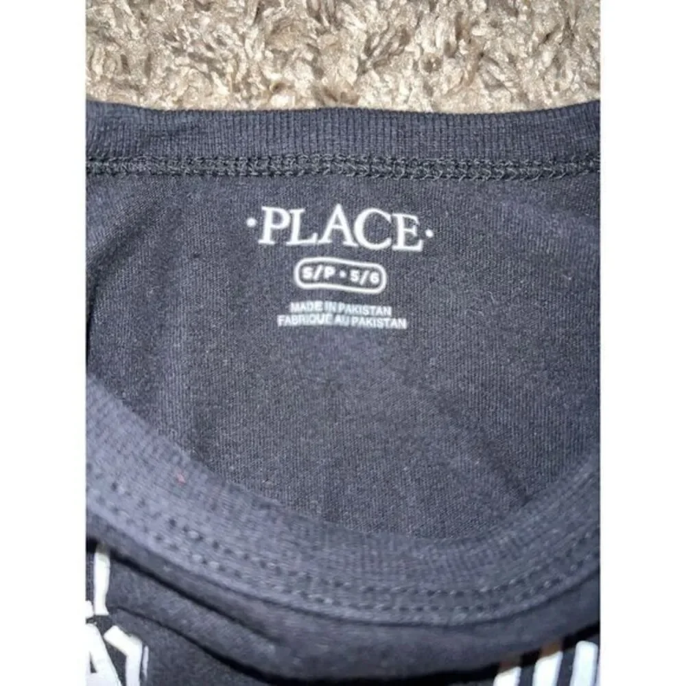 The children's place boys black long sleeve‎ 